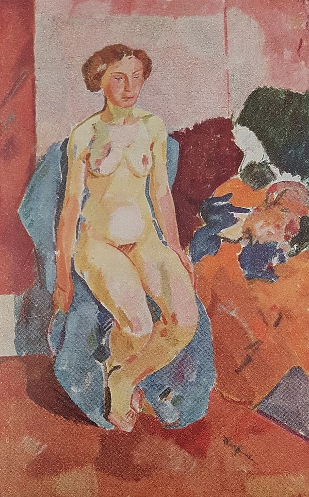 Modella seduta